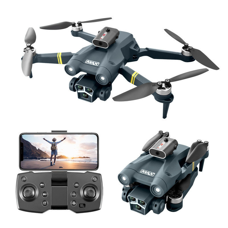 Drones pour débutants HUGTEC W17HW Planification de vol Waypoint Atterrissage en descente lente UAV pour une couverture d'événement de 8 à 10 minutes