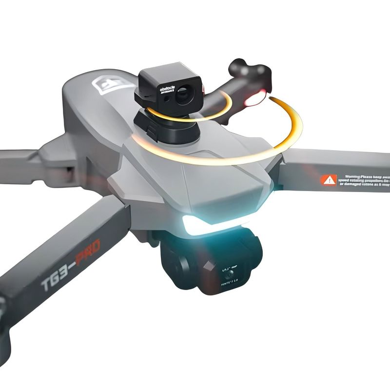 Mini moteur sans balai à réglage électrique optique à quatre côtés Caméra de contrôle d'application Drone professionnel Compact et léger