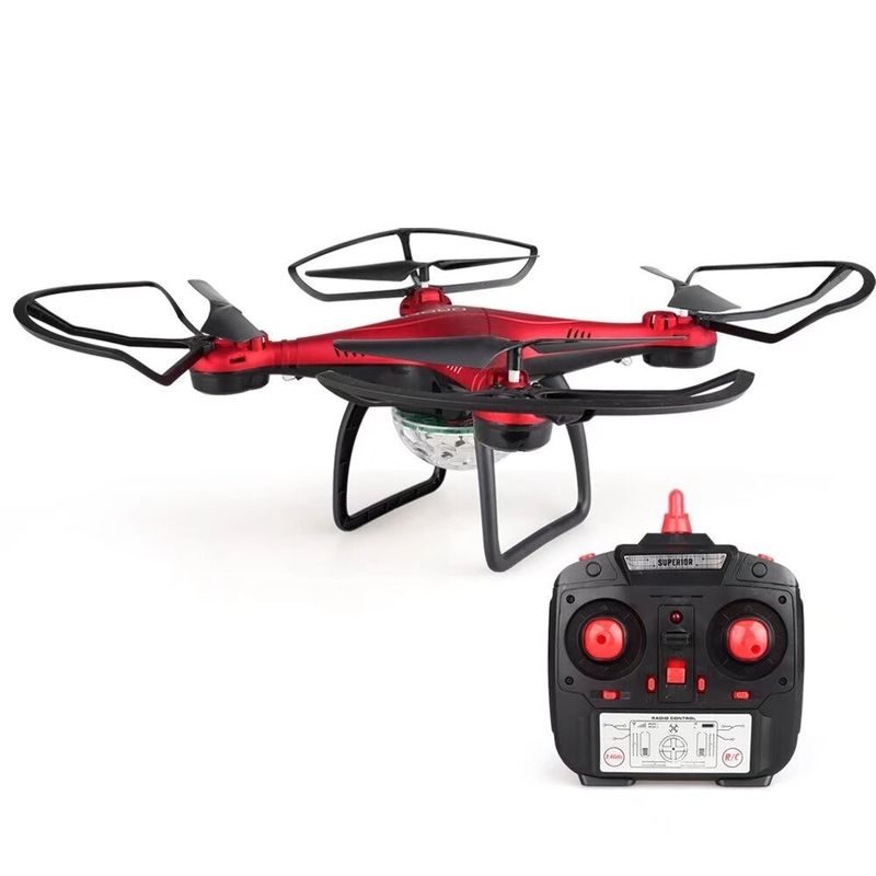 Amenez vos aventures en plein air à un niveau supérieur avec les lumières éblouissantes du drone X58 et un retour clé