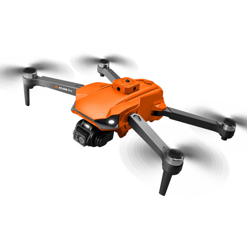 NO Mold privé Rg608 Drone 4k double caméra Mini hélicoptère Quadcopter jouet pliable Rc Drone sans tête Mode Mini Drones avec évitement d'obstacles