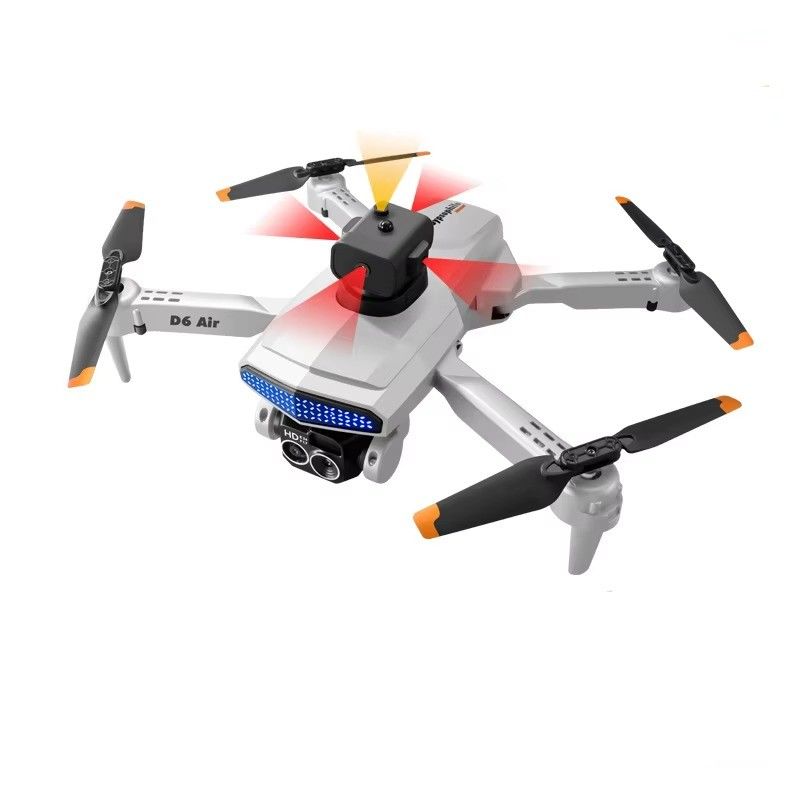 D6 Air Mini Drone Professionnel 4k HD Quadcopter avec caméra pliable Évitement des obstacles de conception et télécommande