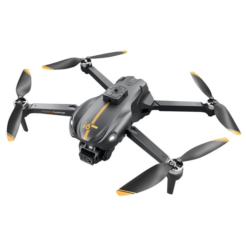 I6 Max Évitement des obstacles Nuit 4k Double caméra Aérienne Fpv Drone sans balais Moteur résistant au vent Flux optique Rc Quadcopter