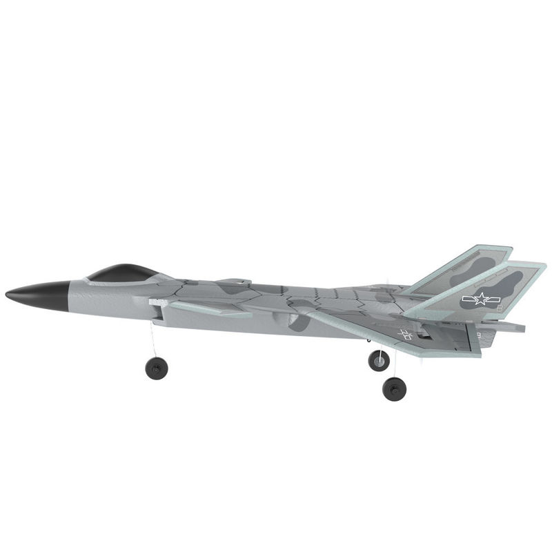 F22 Jeux d'avion de chasse 2.4g 4ch RC Avion à voilure fixe Avion de plein air Jeux de drone Qty/Ctn 18PCS/CTN Contrôleur Batterie AA