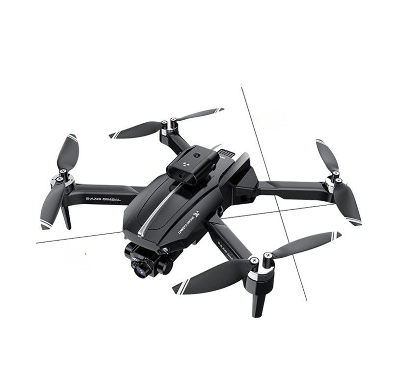 BLACK HUGTEC W21 Drone paramètres de caméra personnalisables et enregistrement vidéo à une seule touche pour un temps de vol maximal 10-20min