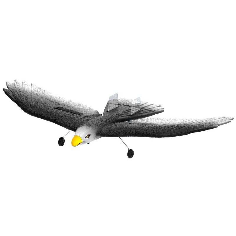2024 Modèle de planeur à deux voies Eagle Rtf Avec lumière et auto-équilibrage 3 Changell Planteur contrôlé Échelle 56*29.5*8 CM
