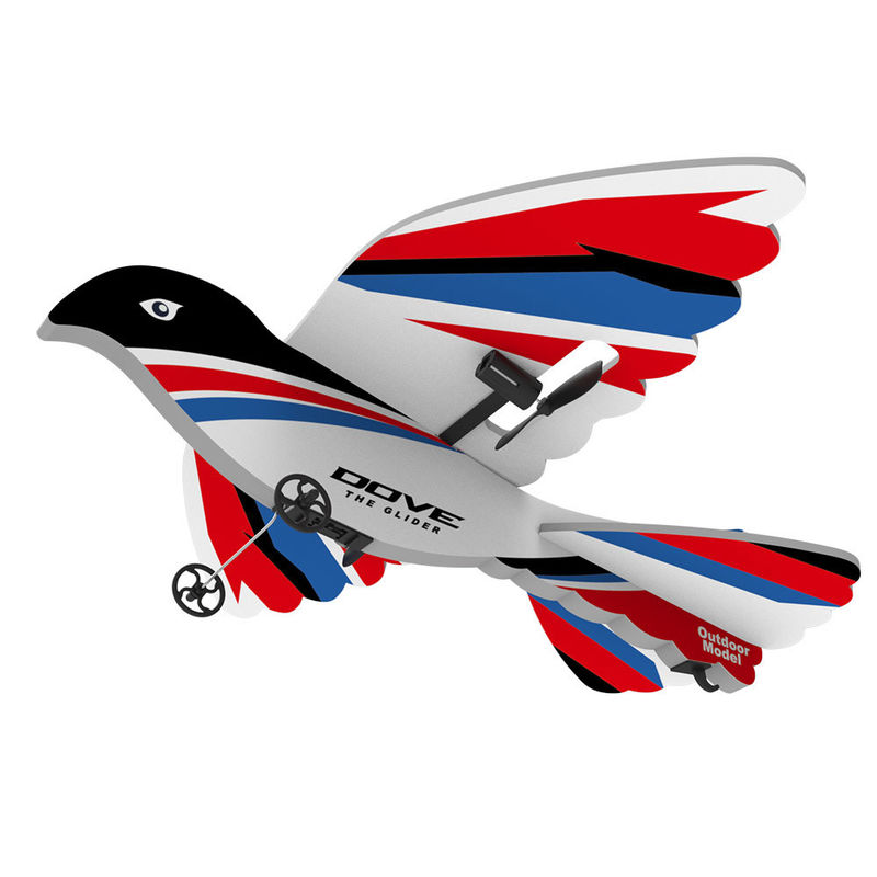 Avion RC pour enfants 8-10 minutes de jeu 3,7V 220mAh batterie incluse 2,4G contrôle radio
