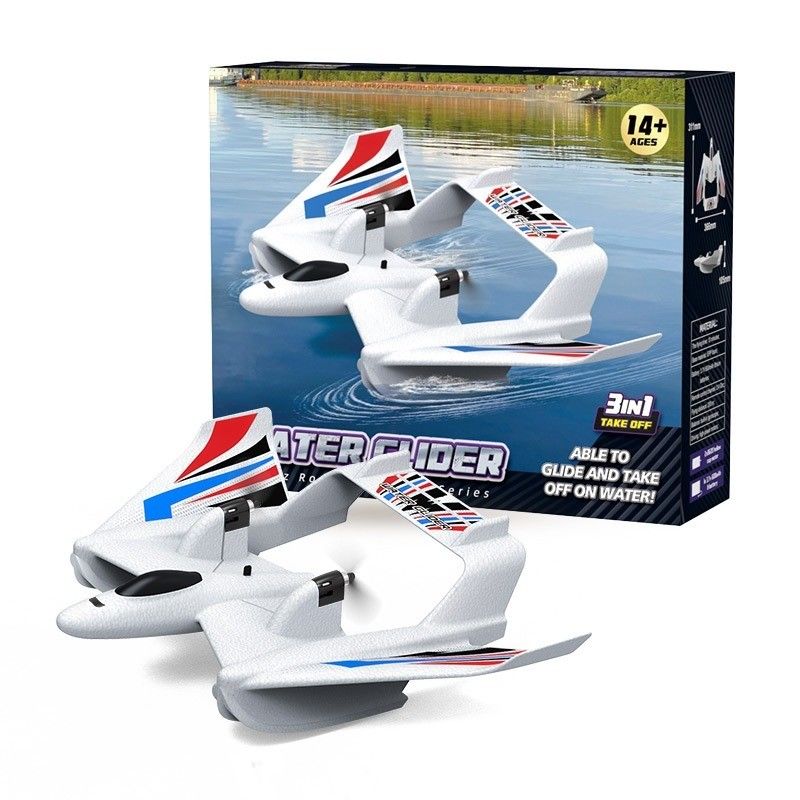 Rc hydroplane avion jouets jet aile fixe 2.4g télécommande planeur mousse modèle d'avion avion rc pour 8-13 ans