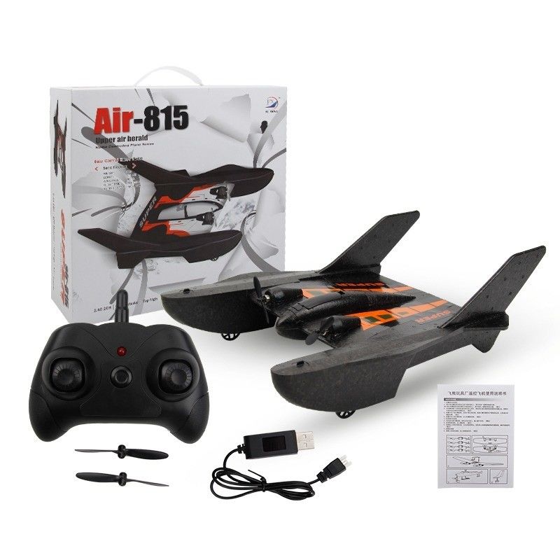 Matériau Fx815 Fx-815 Rc Avion télécommandé Avion prêt à voler 2,4 GHz 2 canaux Epp Mousse Modèle d'avion pour enfants adulte