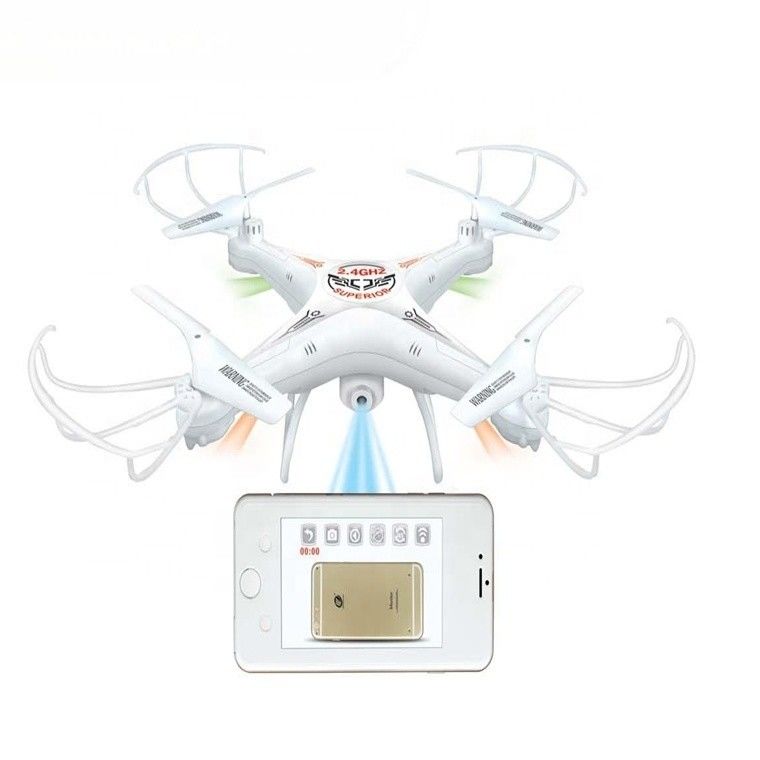Drone W9 avec télécommande longue distance et caméra WiFi 2.4G