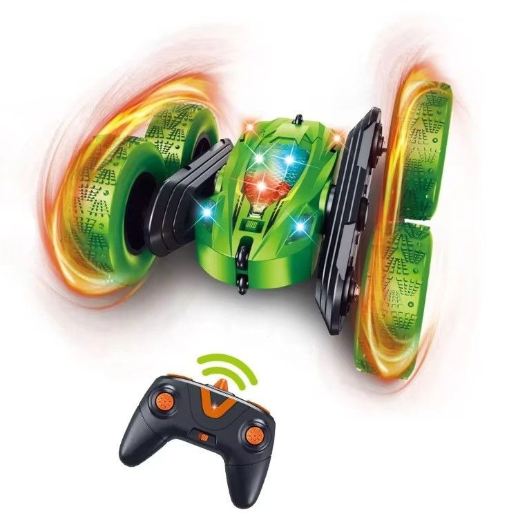 X-010 Rc Mini Stunt Car 2.4ghz Double face 360 degrés Tomble télécommande Stunt Car Jouets pour le divertissement des enfants